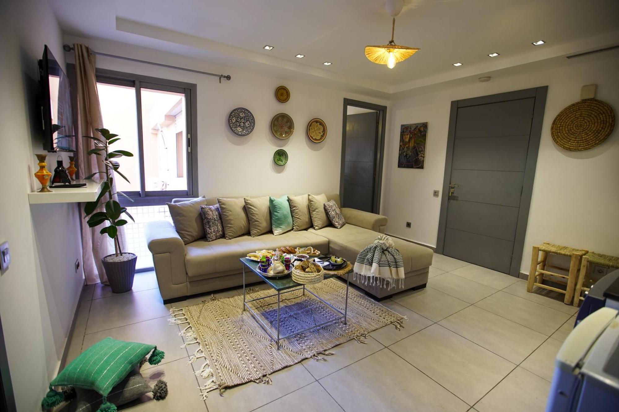Lovely 2-Bedroom With Ac-Netflix-Nespreso Marraquexe Exterior foto